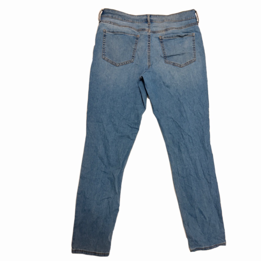 Blue Denim Jeans - Mid Rise - Picture 2 of 2